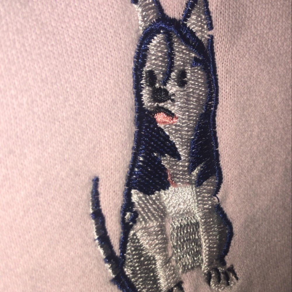 Husky Pink Sweatshirt